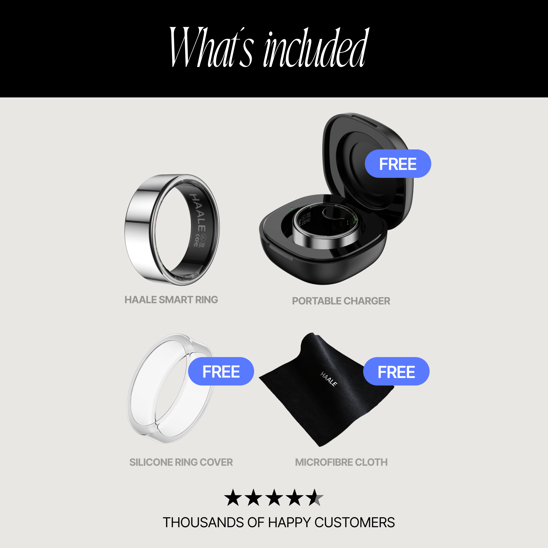 HAALE II Smart Ring